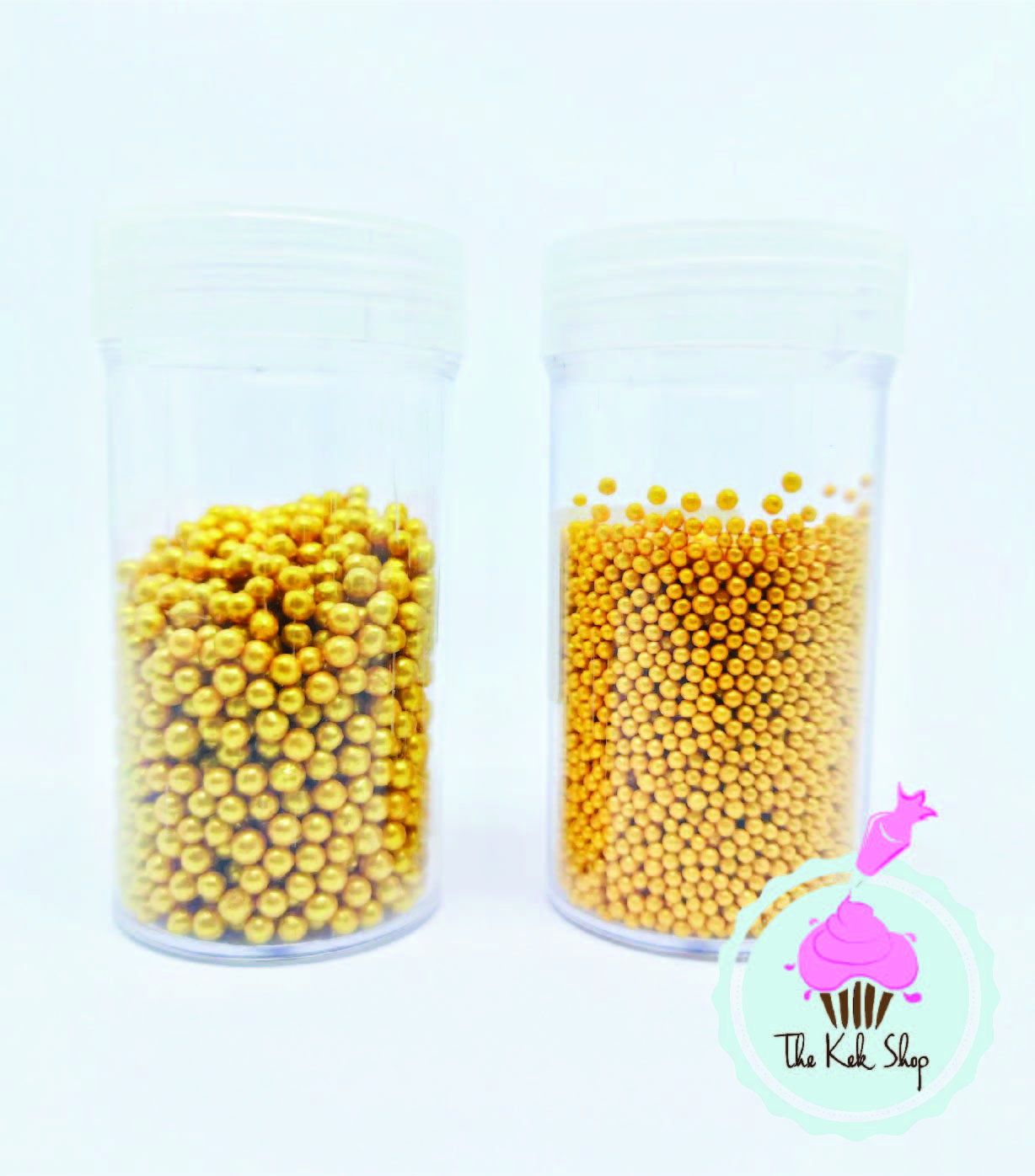 Edible Beads Gold 50g The Kek Shop
